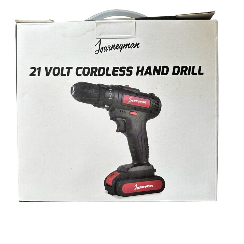 Journeyman 21 Volt Cordless Hand Drill NIB